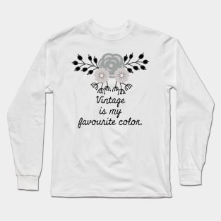 Cozy Country House Design Black Long Sleeve T-Shirt